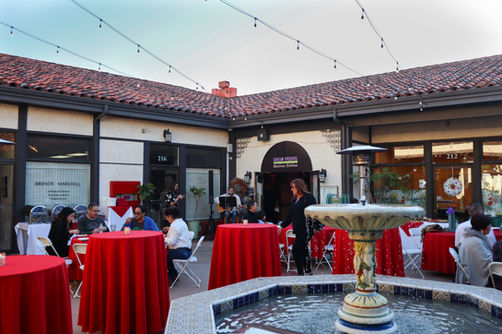 A banquet catered by Salsa Verdes in Lunada Bay